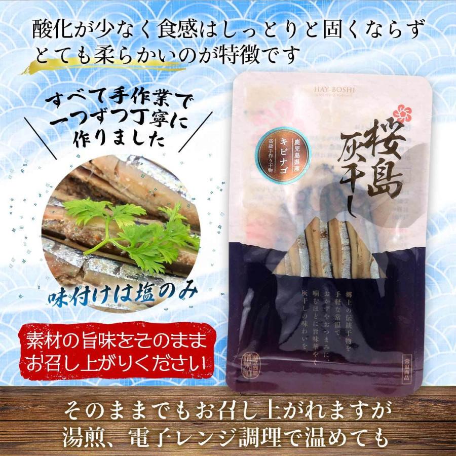 きびなご [清泉社] 桜島灰干しきびなご 8尾 /伝統干物 キビナゴ 桜島