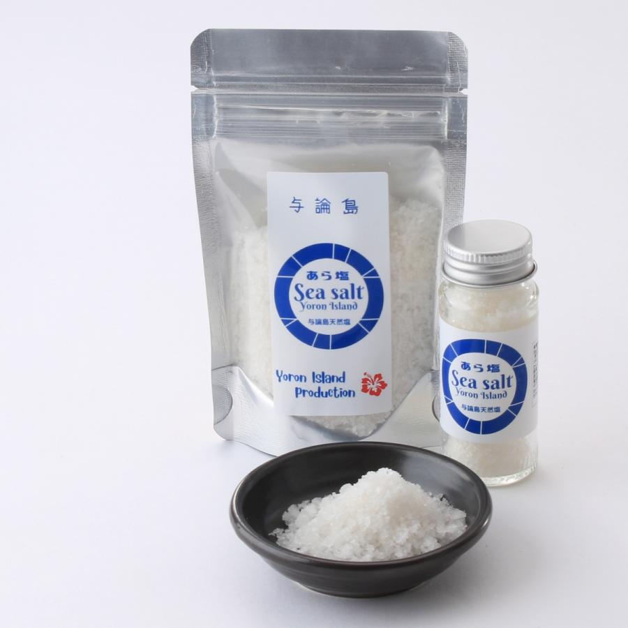 [よろん島商い屋] 調味料 あら塩 Seasalt 80g/自然塩/しお/粗塩/天然しお/与論島/おみやげ/海水/あらじお : にじデパート ...