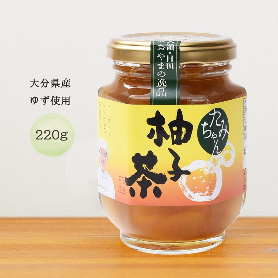 九州 大分県 日田市 大山 ゆず 茶 ジャム [森食品] 柚子茶 220g : にじ
