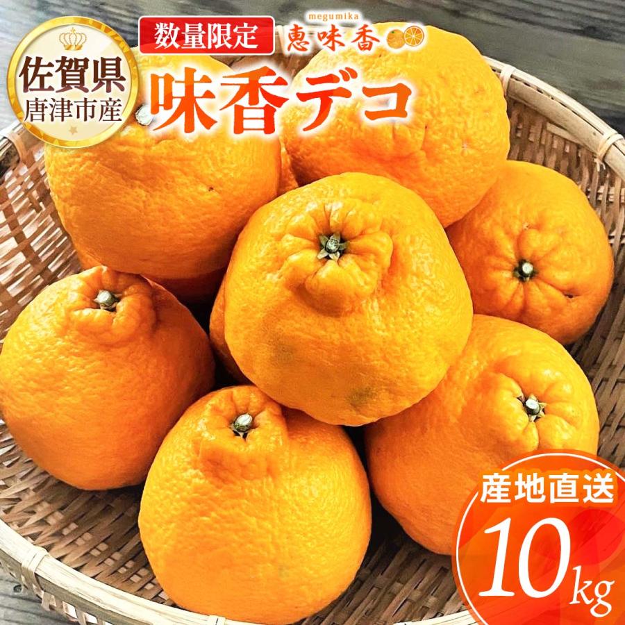 佐賀県産デコポン10kg 送料無料 [恵味香] 味香デコ 10kg 【3月から順次