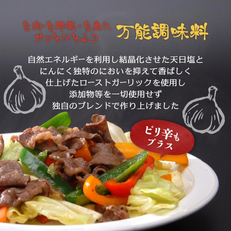 にんにく 調味料 塩 [にとん屋] ピリ辛にんにく塩 190g : にじデパート