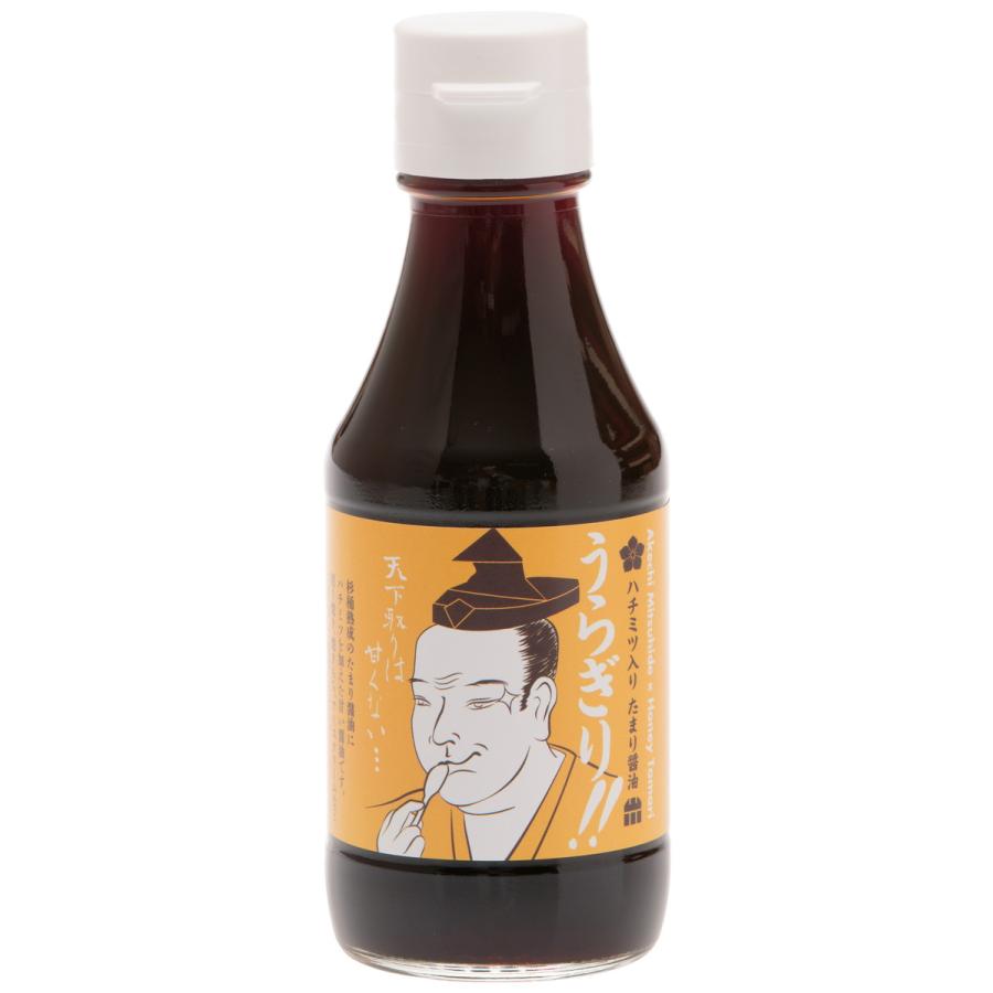 たまりや] 山川醸造 はちみつ醤油 うらぎり 150ml /東海 岐阜 長良 葵