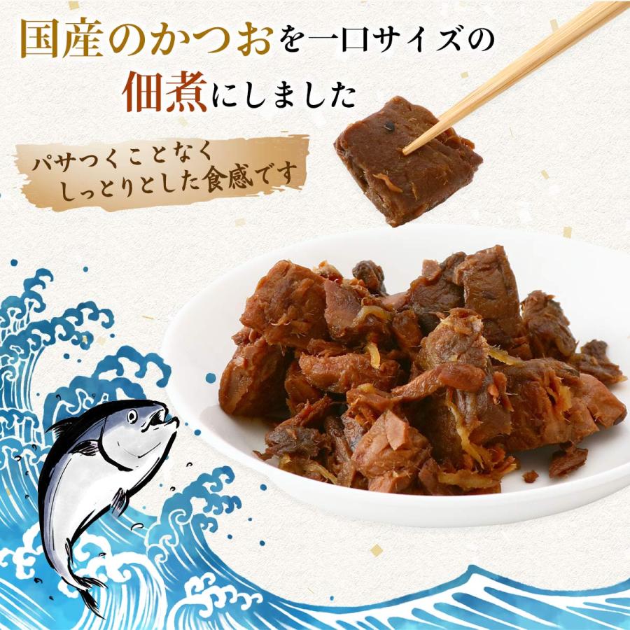 かつお加工品 SAS かつお佃煮 100g /佃煮 つくだに 静岡県産 しずおか