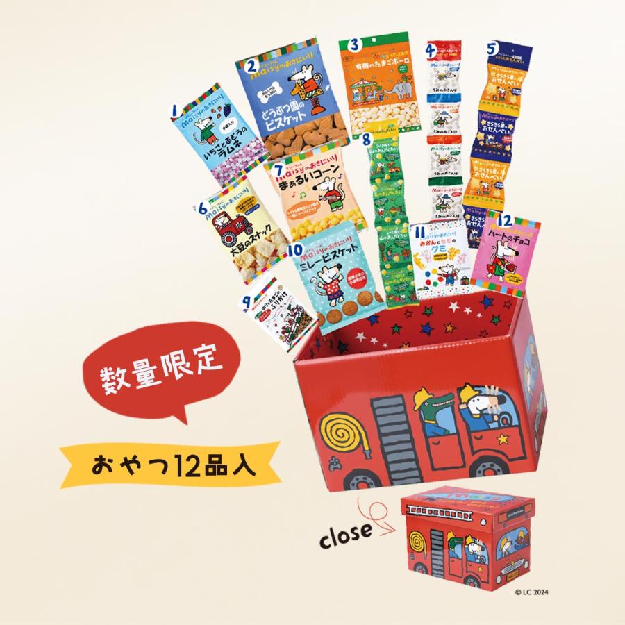 ギフト 創健社 メイシーちゃんのおきにいり わくわくおやつBOX(消防車