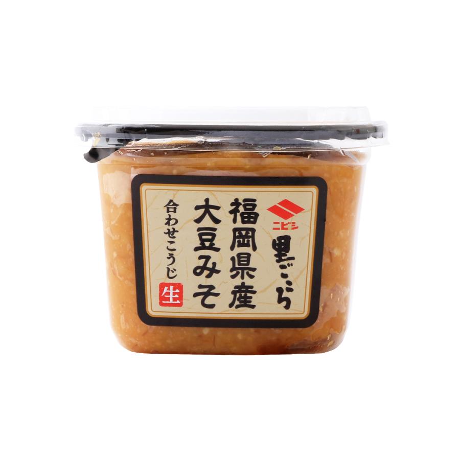 ニビシ醤油]調合みそ 福岡県産大豆みそ 500g/みそ/味噌/大豆みそ