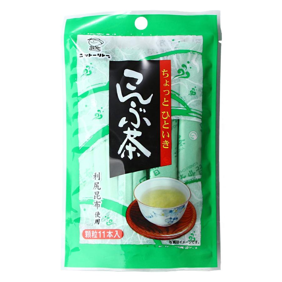 日東食品工業] お茶 こんぶ茶 顆粒 11本入22g /昆布茶 コンブ 個包装