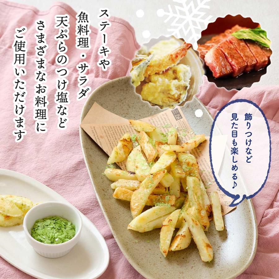 塩 日東食品工業 抹茶淡雪塩 15g /塩 しお 抹茶塩 宇治抹茶 調味料