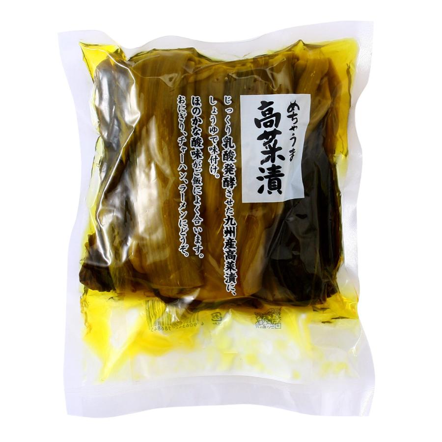 キロロ【めちゃうま高菜漬　500g 10袋➕つぼ漬昆布1kg】 漬物 [カコイ食品] めちゃうま高菜漬 500g /しょうゆ漬 高菜漬け た