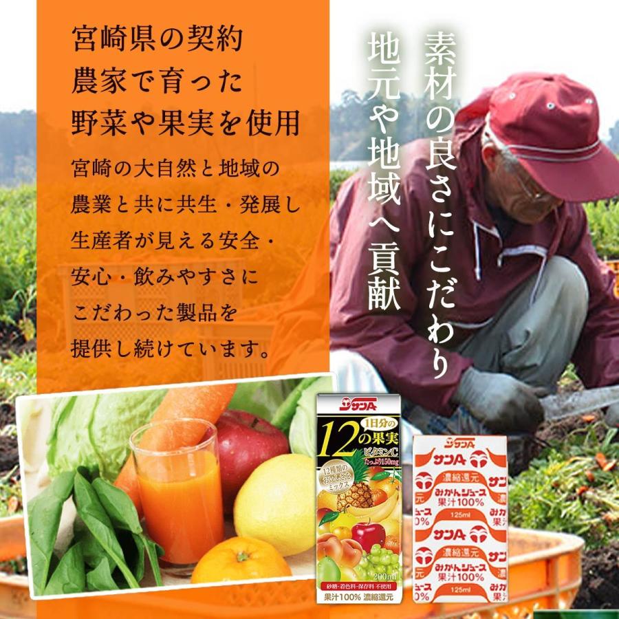 宮崎県農協果汁(サンA)] ドリンク 【ケース販売】 スーパーゲンキ快