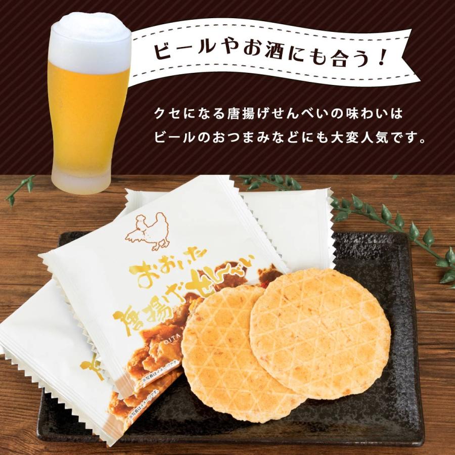 [どんど焼本舗] 唐揚げ せんべい (大) 24枚 /大分県 お土産 煎餅 お取り寄せ グルメ ギフト｜nipponmarche｜04