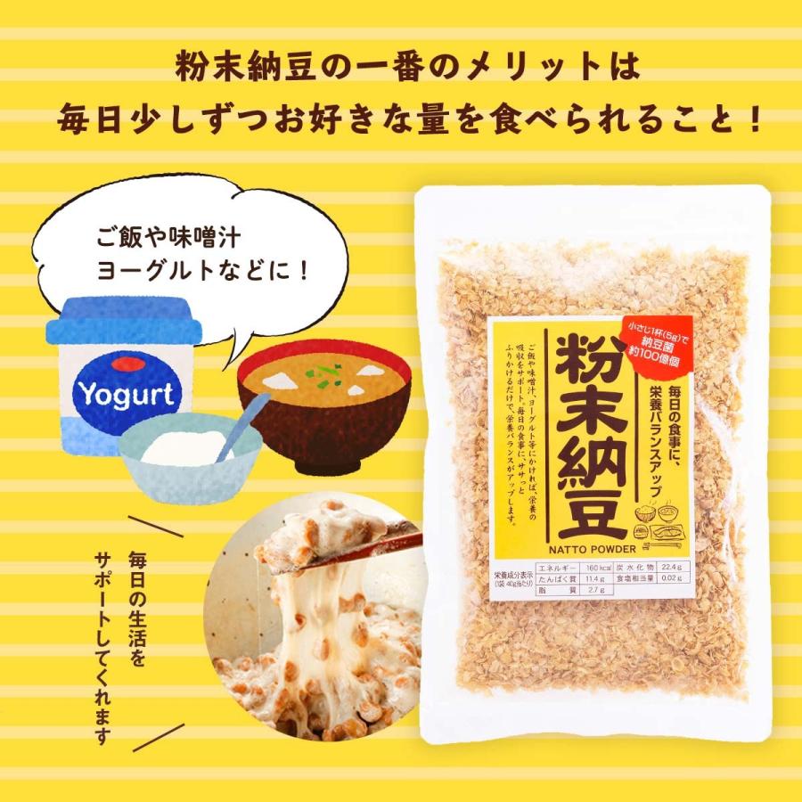 納豆 なっとう 粉末納豆 乾燥納豆 長野県 [信州物産] 40g : にじ