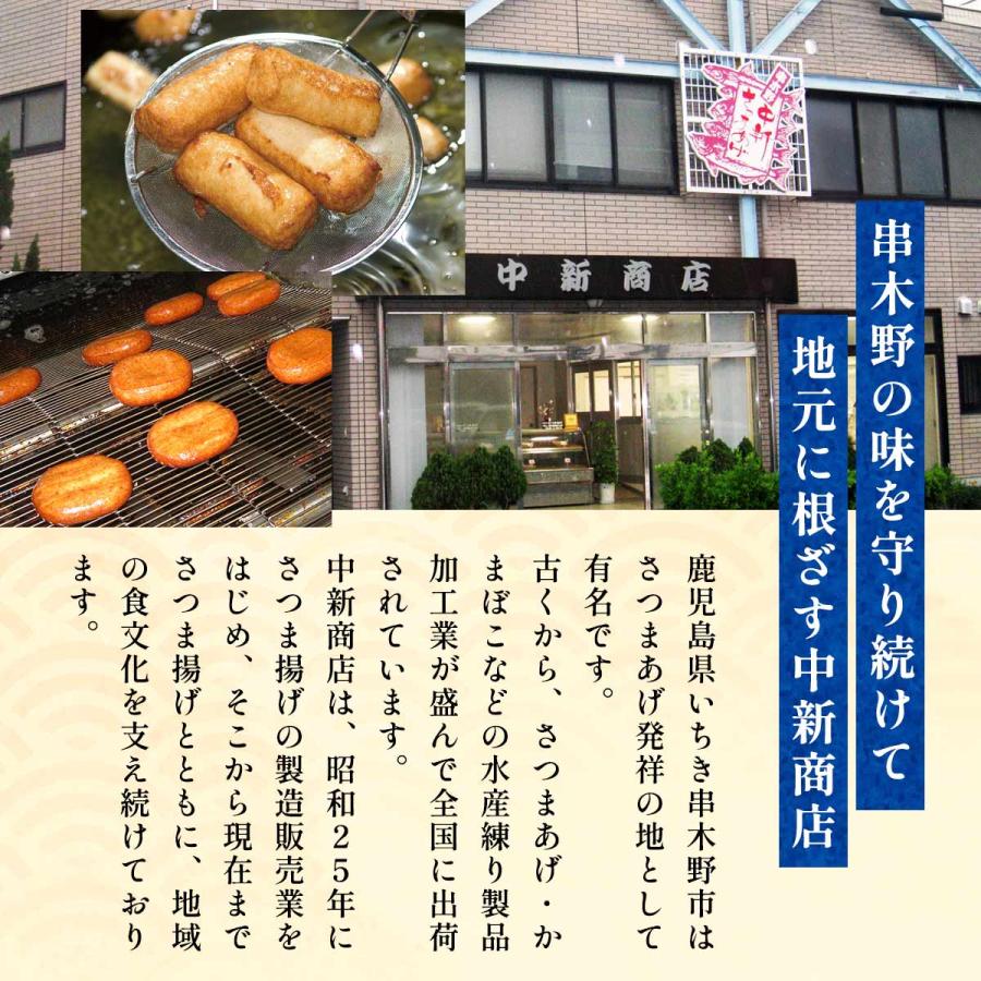 中新商店] さつまあげ 串木野 中新 さつま揚げセット N-9種/練り物