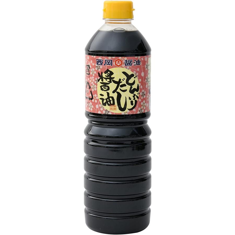 醤油 [西岡醤油醸造元] どんぶりだし醤油 1L /九州 佐賀 伊万里 調味料