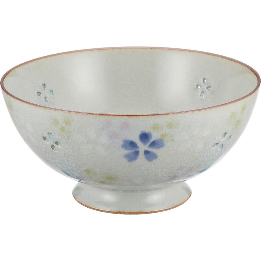 飯碗 [浜陶] 4.5飯碗 茶碗 ホタル花散し 約Φ14.5×7cm 39-19 1個 /日本