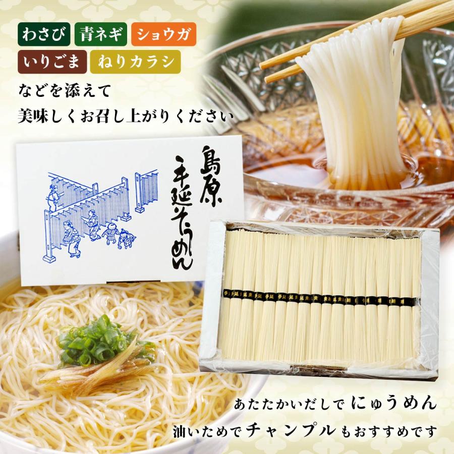 そうめん [川崎] 島原手延素麺 TN-20 2kg /そうめん 島原名産 長崎県