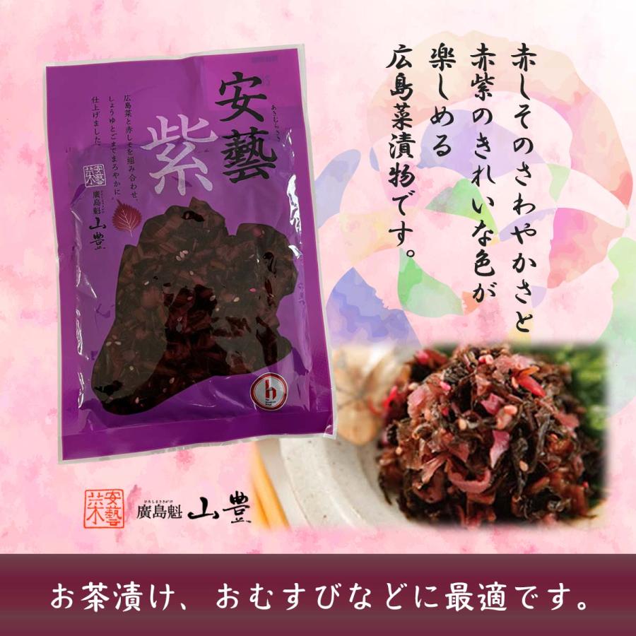 漬物 [山豊] 安藝紫 100g /広島 漬菜 広島菜 国産 : にじデパートYahoo