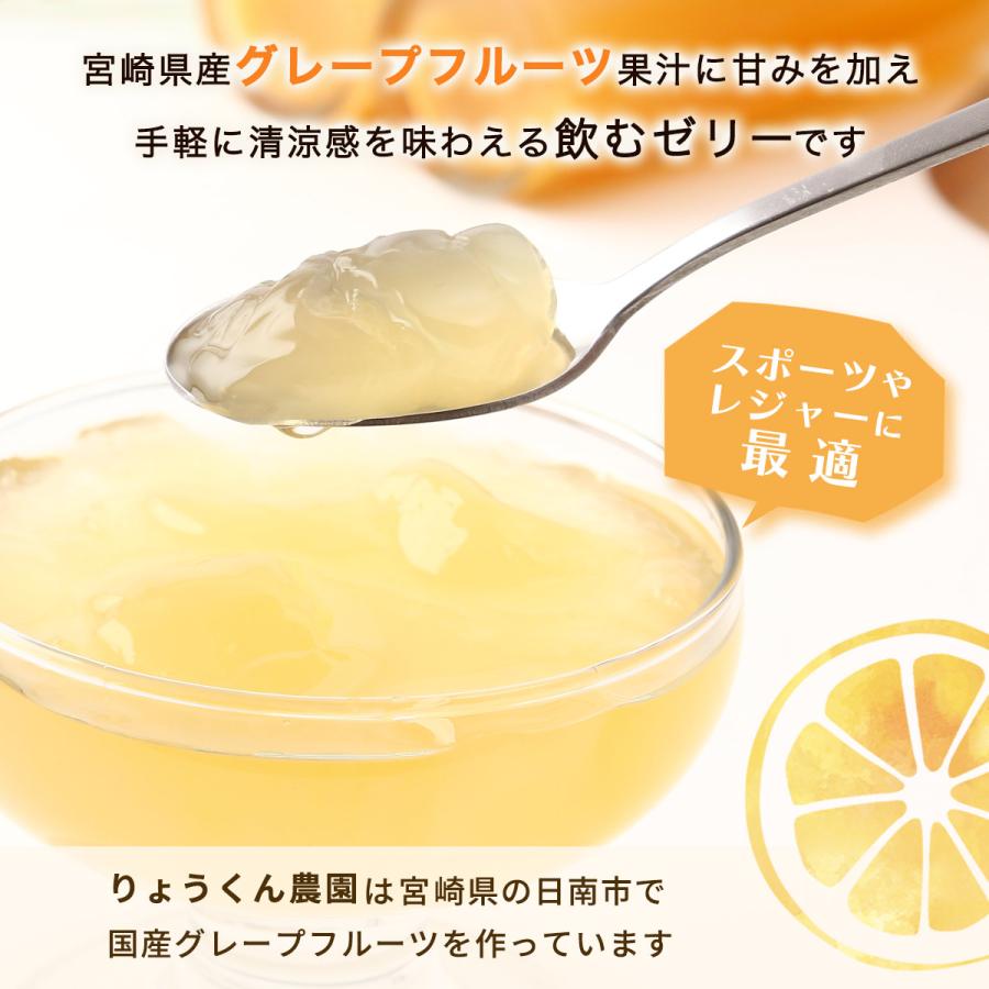 ジュース 緑の里りょうくん [HIMUKA CITRUS] GELEE GF(飲むゼリー
