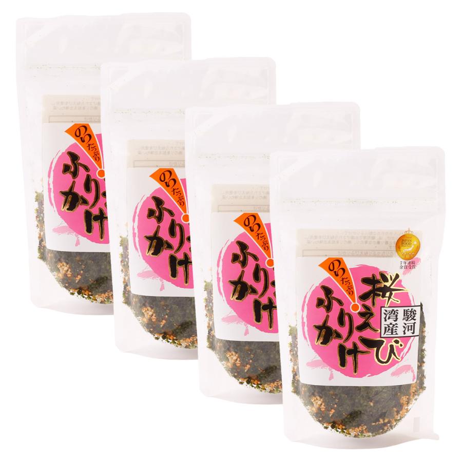 ふりかけ 磯駒海苔 のりたっぷり桜えびふりかけ 40g×4個セット /国産