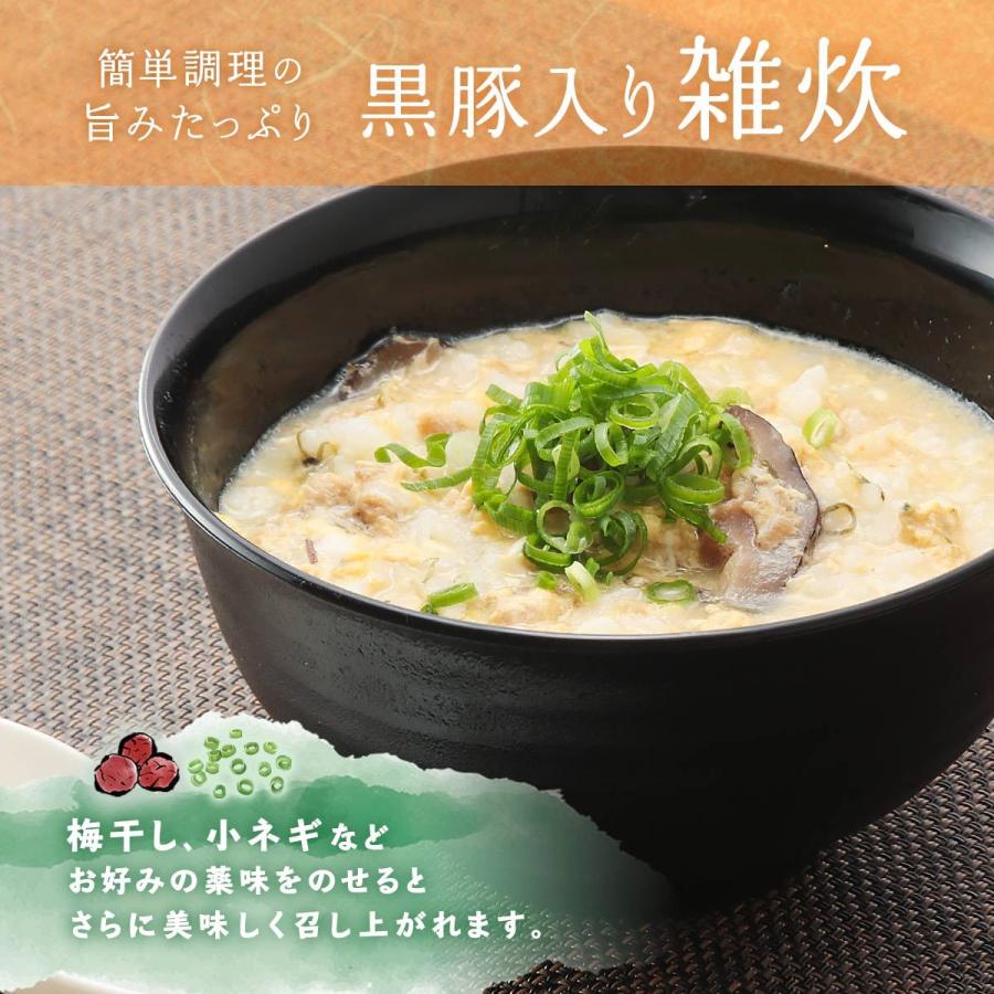 大感謝セール 送料無料 エーエフ企画 雑炊 まぐろスープの黒豚入り雑炊の素 0g 4袋セット 簡単調理 時短 ご飯の素 黒豚 Cisama Sc Gov Br