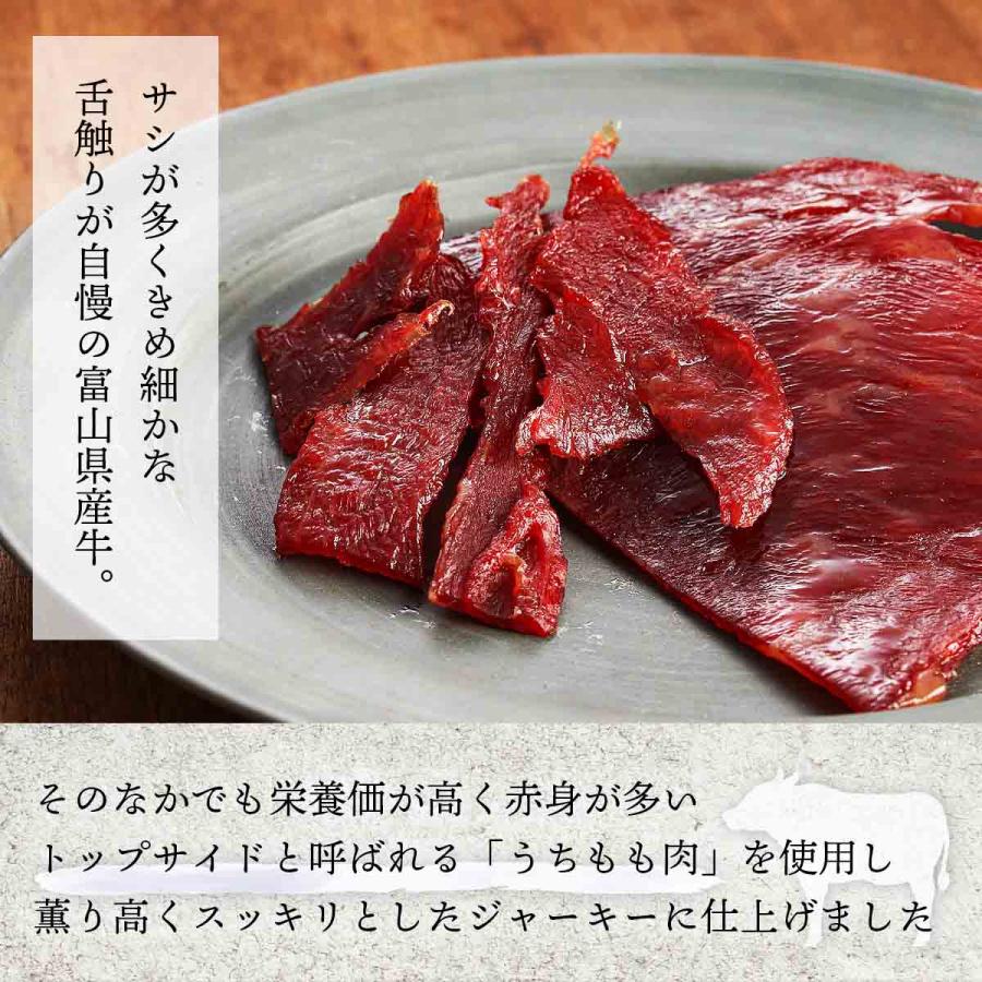 HARRYCRANES] 乾燥食肉製品 富山ビーフジャーキー 25g×3袋/牛肉/和牛