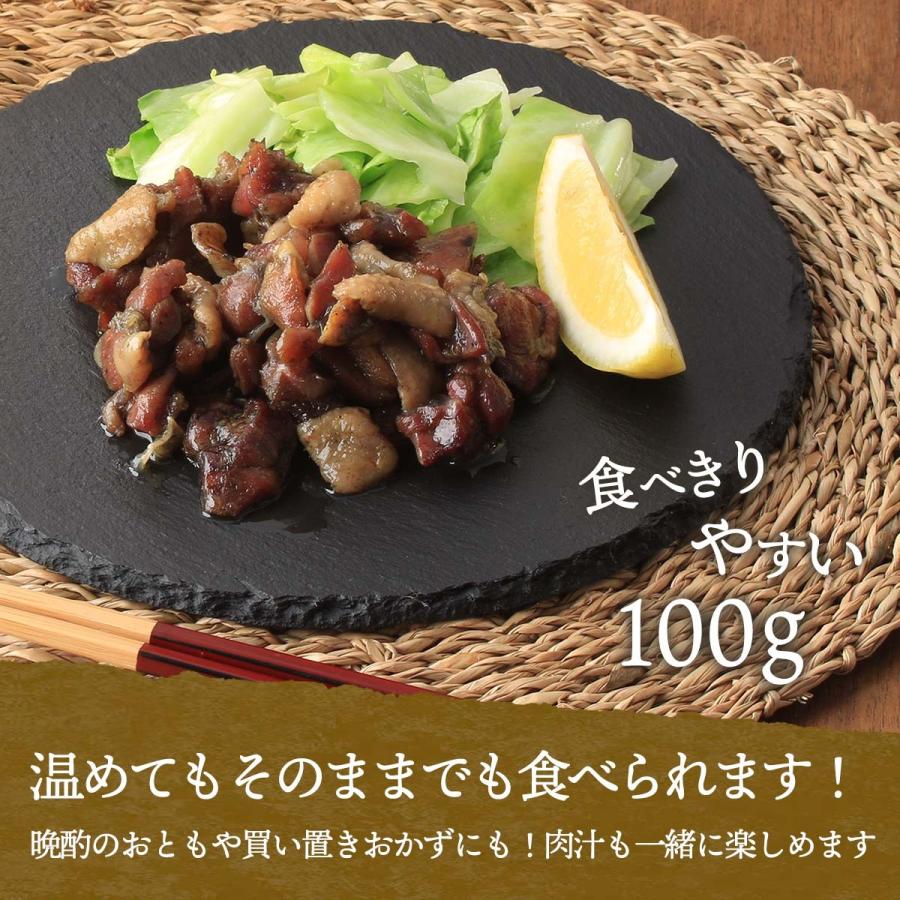 送料無料 [宮崎エヌフーズ] 惣菜 手焼き鶏もも炭火焼 100g×5袋セット /つまみ おかず 焼き鳥 常備食 おつまみ｜nipponmarche｜03