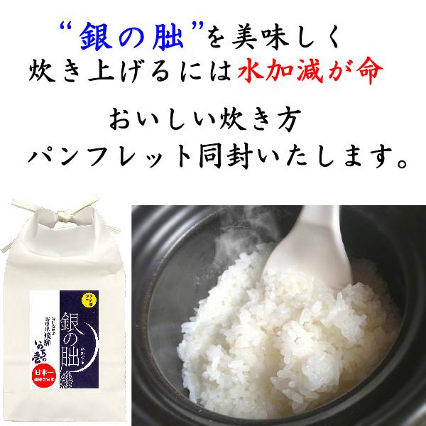 銀の朏1kg 白米 プレゼントに最適 岐阜県飛騨地区 特別栽培米 ぎんのみかづき いのちの壱 令和5年産 送料無料（一部地区除く）｜nipponrise｜12