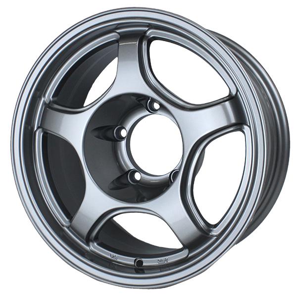 ホイール4本セット 16x7.0J -35 JOYMAX 16インチ ガンメタリック PCD 