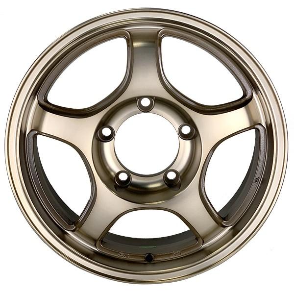 ホイール4本セット 16x5.5J +0 ゼロセット JOYMAX 16インチ ゴール