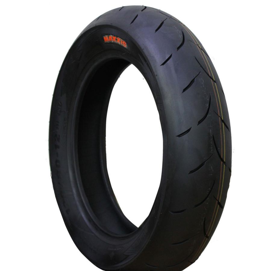 MAXXIS 1本 レーシング ハイクリップ タイヤ MA-F1M 120/80-12