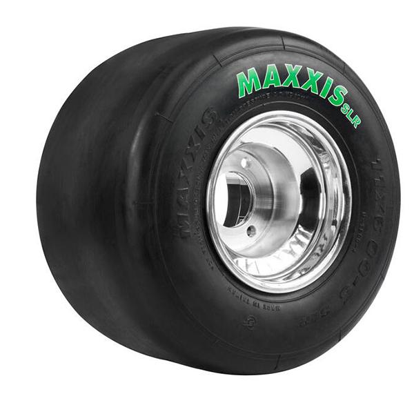 前後4本セット MAXXIS SLR M190D レーシングカート用 KART TIRE F：10ｘ4.50-5 R：11ｘ7.10-5 グリーンレタリング 法人宛送料無料｜nipponryutsu｜02