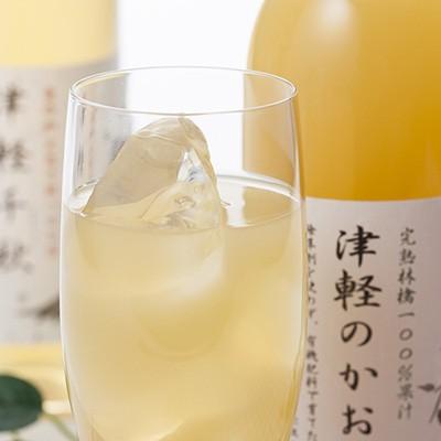 りんごジュース ストレート 果汁100％ 2種 津軽のかおり 津軽