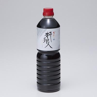 料理用醤油「料理人」セット 1Lペットボトル6本 蔵元山田屋 山田醸造株式会社 新潟県 料亭の味を家庭で再現。いつもの煮ものがワンランク上の味に。 送料無料の画像