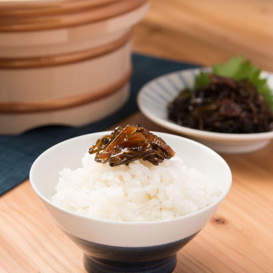 つくだ煮 磯のうたげ つぼ漬昆布 5袋 セット カネハツ食品 佃煮 無添加 国産 ご飯のお供 漬け物 つぼ漬け ポスト投函便|nipponselect|04