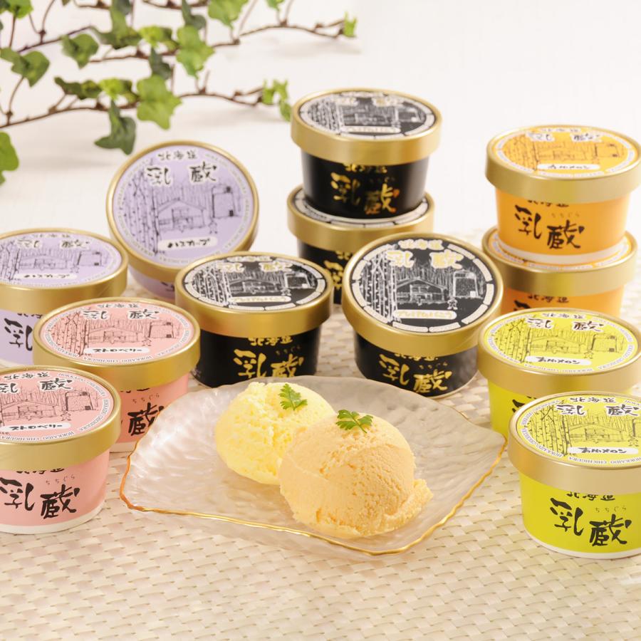 北海道アイスクリーム 5種 12個 セット アイス 乳蔵 詰め合わせ プレミアム バニラ 洋菓子｜nipponselect｜04