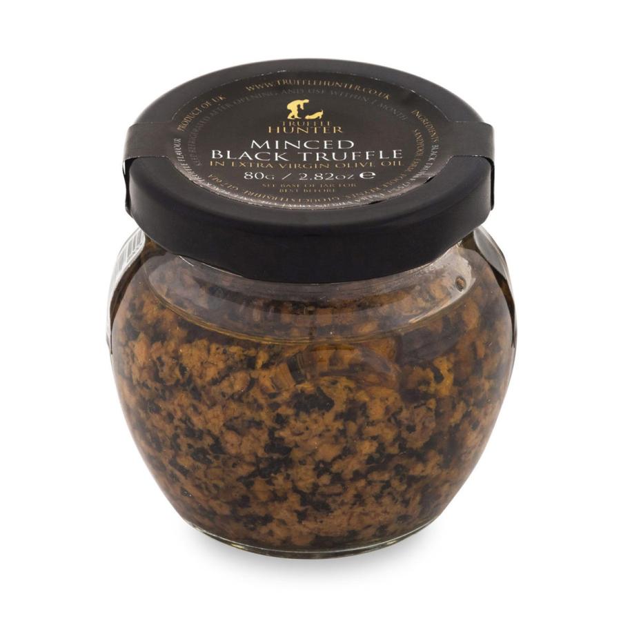 トリュフ 黒トリュフの刻み 80g トリュフ 瓶詰め オイル漬け トリュフハンター 高級 調味料 トリュフオイル 産直お取り寄せニッポンセレクト 通販 Paypayモール