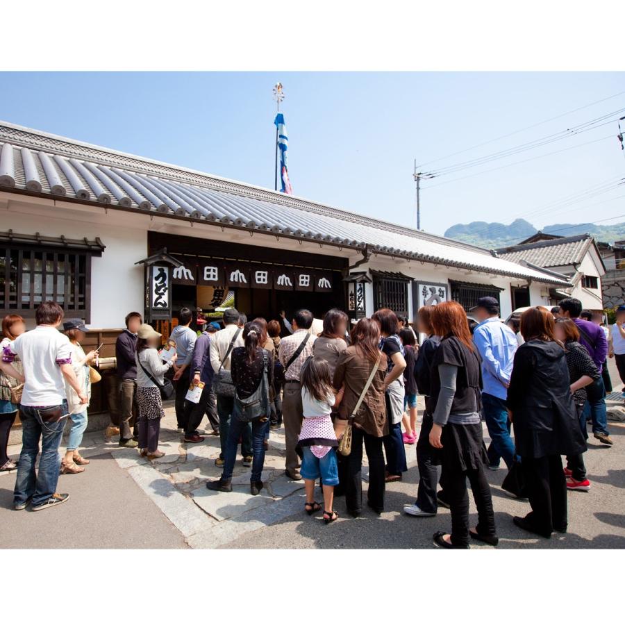 饂飩 冷凍 大きなえび天ぷらと特製きつねうどん セット 4人前 DX-4 うどん本陣山田家 讃岐うどん 香川県｜nipponselect｜03