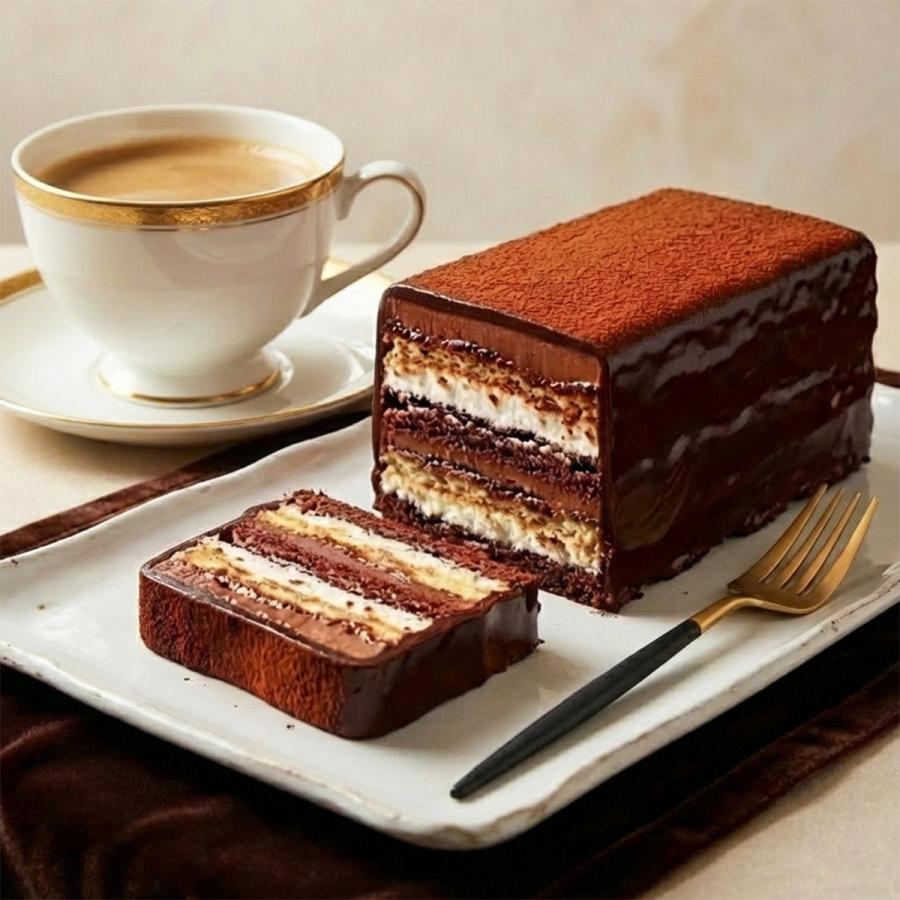 長崎石畳ショコラ（2個セット） 絶品チョコレートケーキ (ハーフ