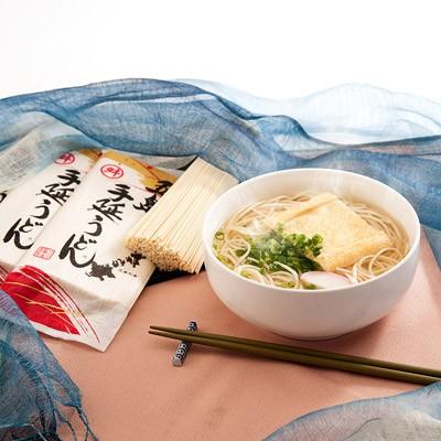 コシが強く のどごしの良さが特徴的　五島手延うどん　《和紙》MM-09　｜　株式会社マルマス・長崎県 送料無料 ポイント消化｜nipponselect