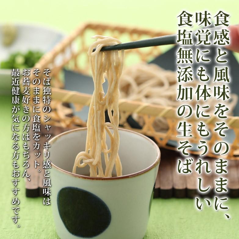 そば グルメ 生蕎麦（日本蕎麦） 食塩無添加のおいしい〈生そば〉220g×6セット 株式会社叶屋食品 送料無料 ポイント消化 |  | 03