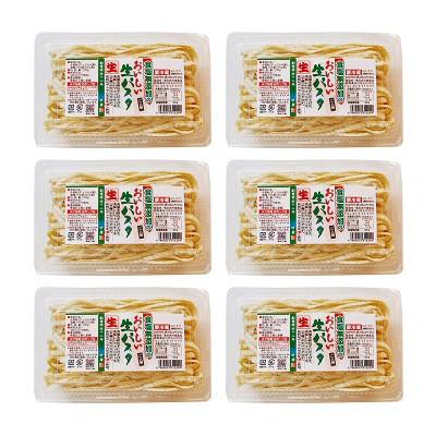 良質なデュラム小麦粉を100％使用した　食塩無添加のおいしい〈生パスタ〉220g×6セット　｜　株式会社叶屋食品・群馬県 送料無料 ポイント消化 |  | 01