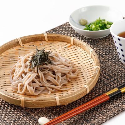 そば ちぢれ麺がつゆと良く絡む！〈乱切り手もみ蕎麦〉300g×6セット