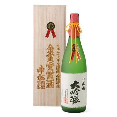 帝松 超特選 大吟醸 1800ml 日本酒 超特選 大吟醸酒 清酒帝松 鑑評会出品大吟醸原酒 (桐箱入) 松岡