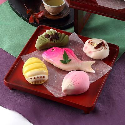 和菓子 練り切りあんで作った祝い菓子 引き菓子（小） 小浜屋菓子店
