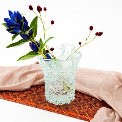 ブランド登録なし - 贈り其の儀にも至適！ 絵図面性の止ん事無い花立て フリットVASE L 貨物輸送無料 尖んがり消化 花瓶、花台-花、ガーデニング-花瓶、花器