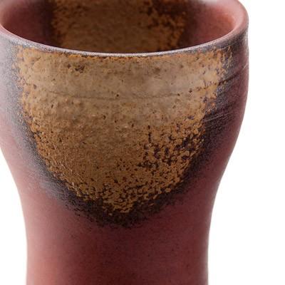 備前焼フリーカップ 胡麻 猪俣政昭 作家 ごま 陶器 和食器 ポイント