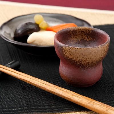 備前焼カップ 胡麻 猪俣政昭 作家 ごま 陶器 和食器 ポイント消化