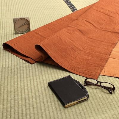 寝具 シーツ２枚合わせ（両面柿渋染） 送料無料 ポイント消化