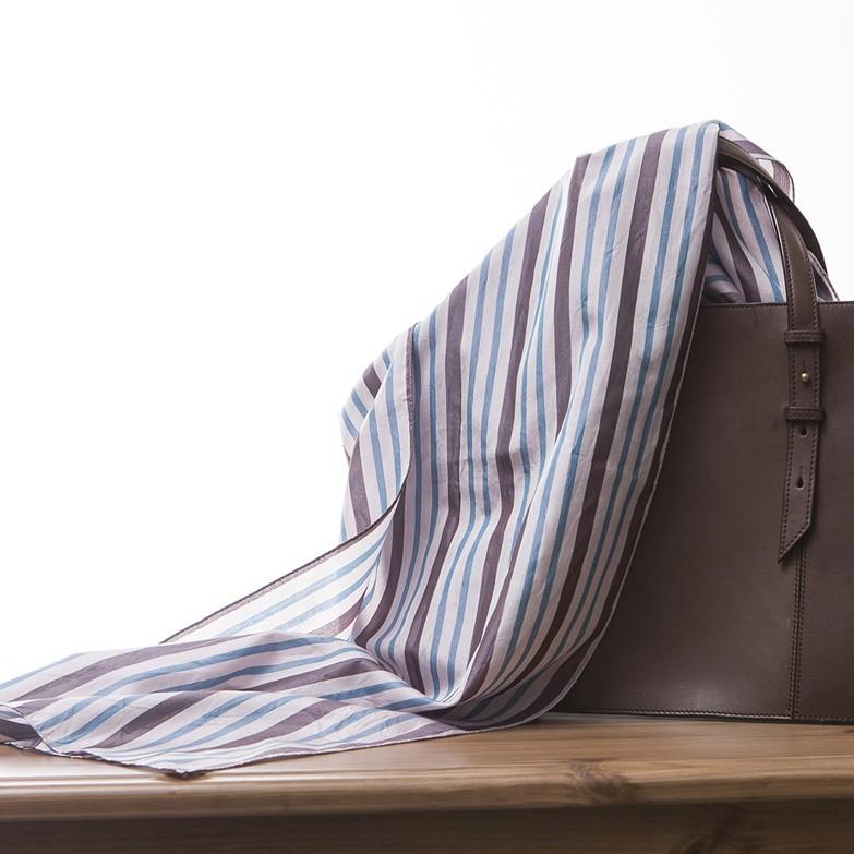 江戸時代から続く高級絹織物「甲斐絹」 「甲斐絹座」 甲斐絹ストール