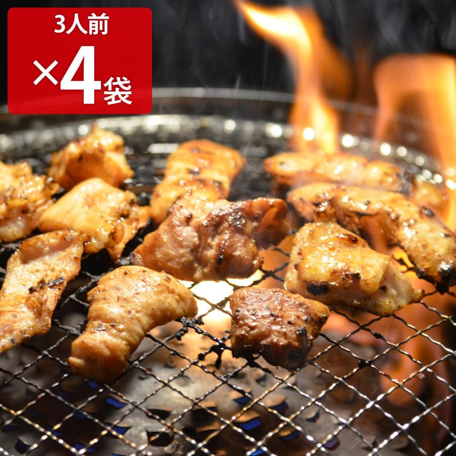 タレ漬け豚ホルモン 旨ミックス みそ味 3人前4袋セット 豚肉 ホルモン ミックス 焼肉 炒め物 おかず あかまる牛肉店 ファッションデザイナー