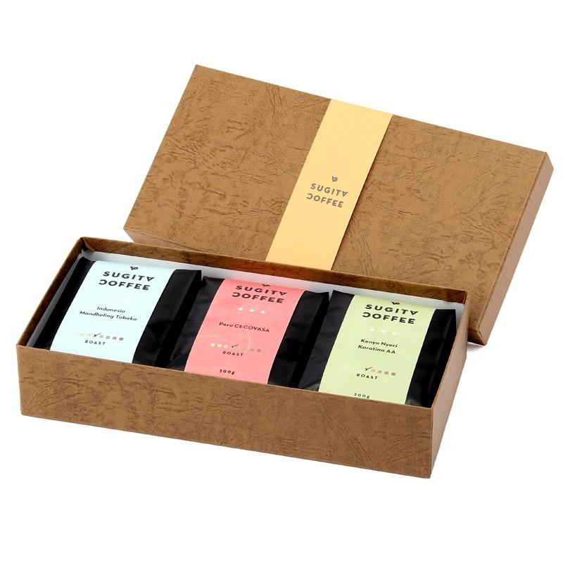 すぎた珈琲・限定品 スペシャルティ珈琲セット〔200g×3袋〕 送料